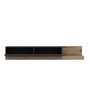 Hanah Home Soporte para TV Majör - Antracita, Nogal